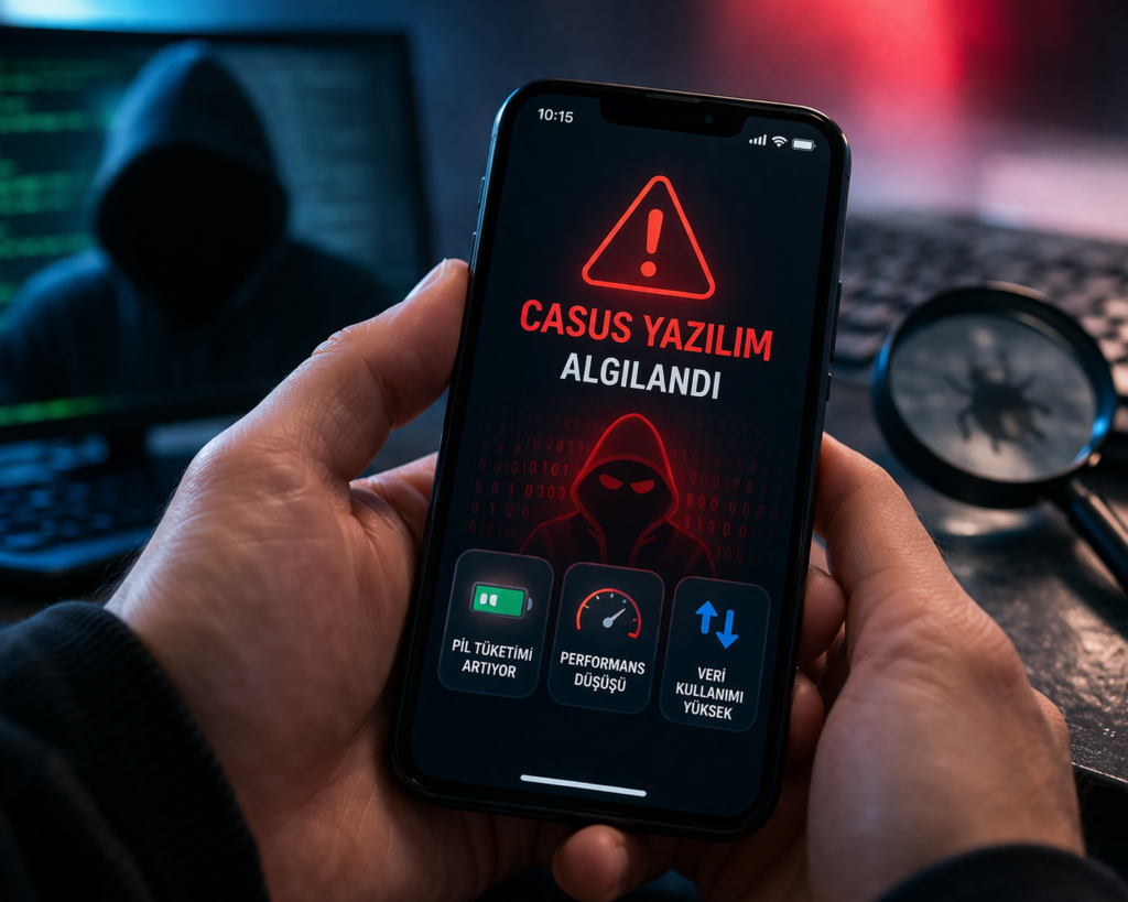 Cep Telefonu Casus Yazılım Tespiti